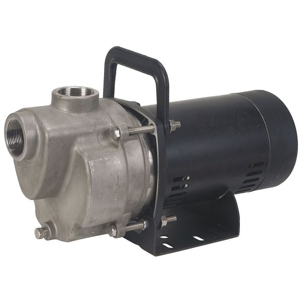 Dayton Self Priming Pump,1 HP,304 SS 4YKN8