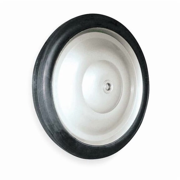 Dayton Semi Pneumatic Wheel,Rubber,For 5Z082 1ANV2