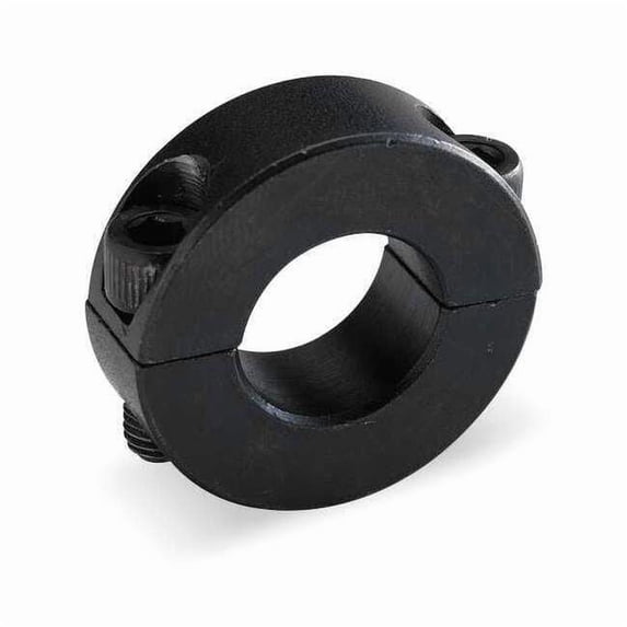 Dayton Shaft Collar, Clamp, 2Pc, 1-3/16 In, Steel, Width: 1/2 in 3ZN80