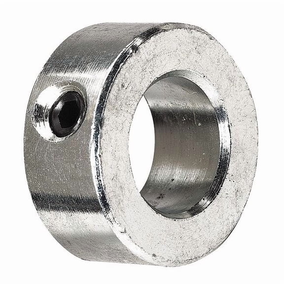Shaft Collar,Set Screw,1Pc,3/8 In,St,PK3 2X737