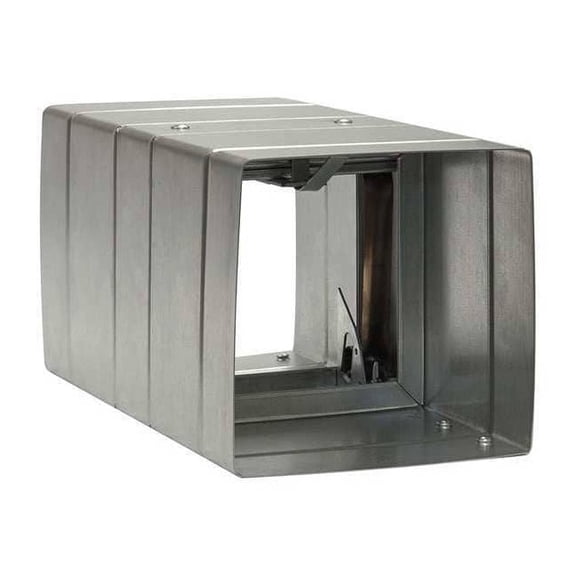 Dayton Sleeved Fire Damper,Square,Steel 20CK18
