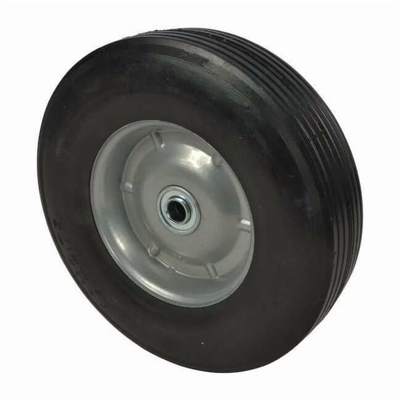Dayton Solid Rubber Wheel, 10" dia. SRW-100