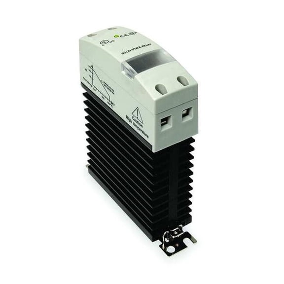 Dayton Solid State Relay, 1 Phase, Screw, DIN Rail & Surface, SCR 1EJK3