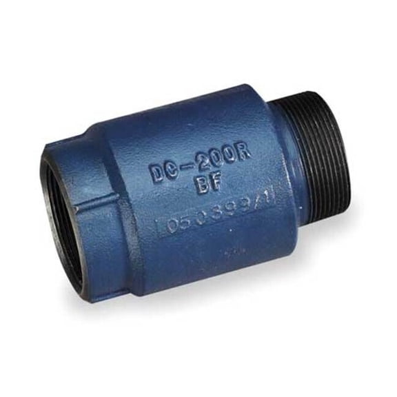 Dayton 2" MNPT x FNPT Ductile Iron Spring Check Valve 4RK71