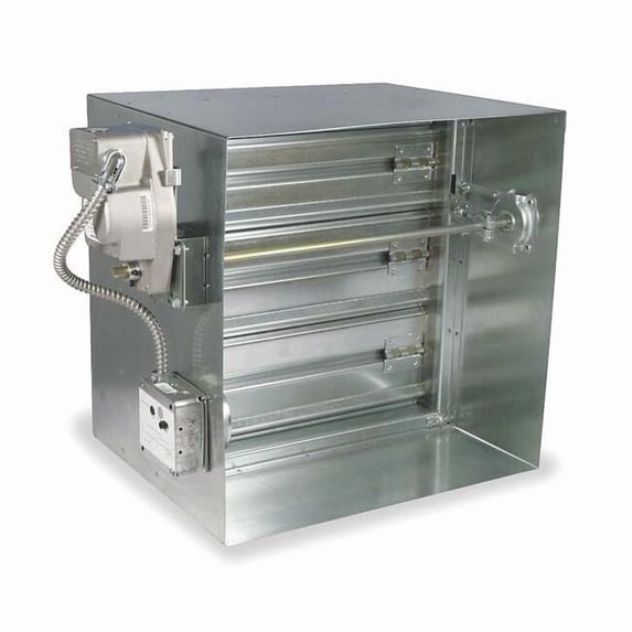 Dayton Square Fire/Smoke Damper,11-3/4 In. W 3HGK2