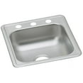 thumbnail image 1 of Dayton Stainless Steel 25" x 19" x 6-5/16", Equal Double Bowl Drop-in Sink, 3 Hole, 1 of 2