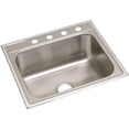 thumbnail image 1 of Elkay DPC12522104 Dayton Stainless Steel 25" x 22" x 10-1/4", Single Bowl Top Mount Kitchen Sink, 1 of 7
