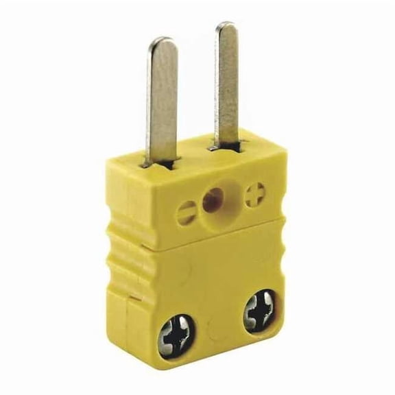 Dayton Thermocouple Plug,K,Yellow,Miniature 36GK85