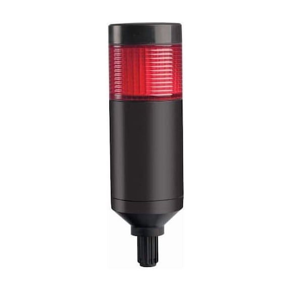 Tower Light Assembly, Red, 24V AC/DC, 80 FPM, 56 mm Dia., Support Tube 26ZT20