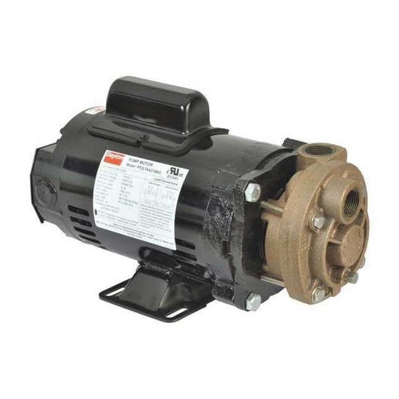 Turbine Pump,1/3 HP,115 to 230V,3450 rp 53EA94