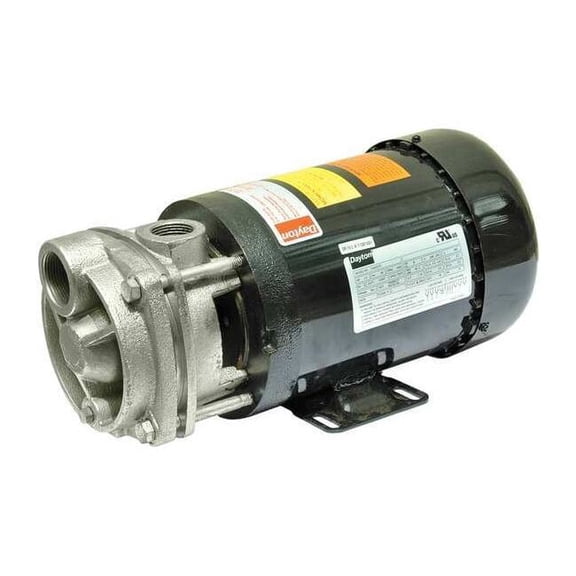 Dayton Turbine Pump, 2 HP, 3 Ph, 5.8/2.9 Amp 4JPG2