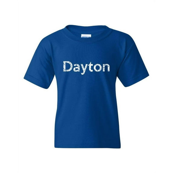 Dayton Unisex Youth Kids T-Shirt Tee Clothing Youth X-Small Royal Blue