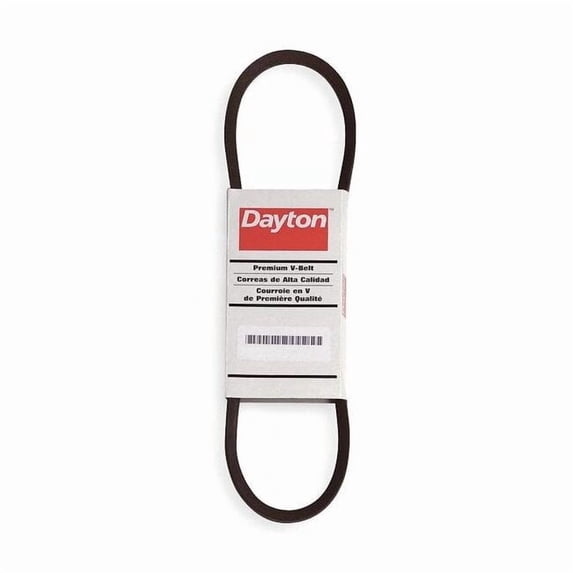 4L210 V-Belt, 21" Outside Length, 1/2" Top Width, 1 Ribs, 5/16" Thick, 4L210