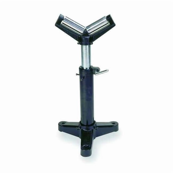 V-Head Roller Support Stand,14 x 14 in. 6Z765