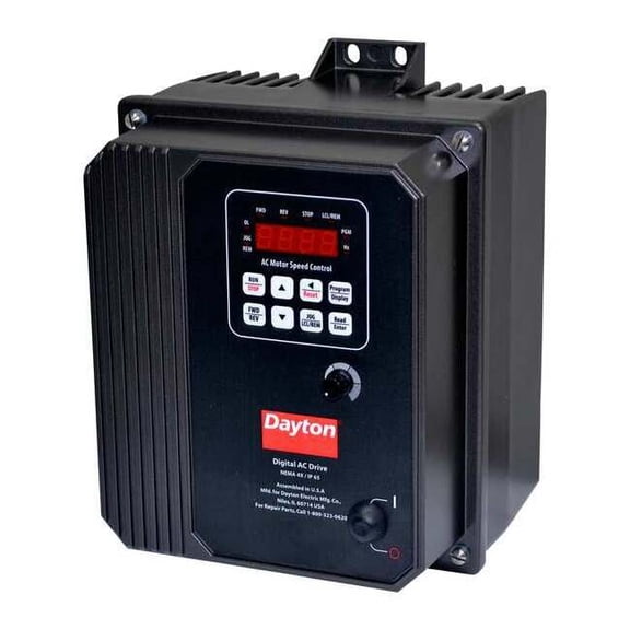 Dayton Variable Freq Drive,2HP,0-240VAC 13E646