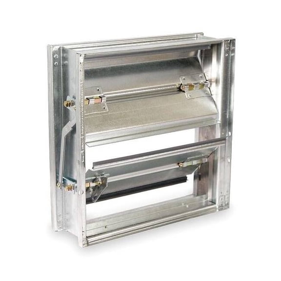 Dayton Volume Control Damper,23-3/4"W,23-3/4"H 2LRZ1
