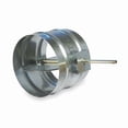 thumbnail image 1 of Dayton Volume Control Damper, 8-1/4"D, 10"DuctDia 3HGN9, 1 of 2