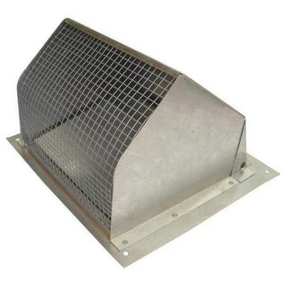 Dayton Wall Cap, Aluminum 6 In Round 45PE74