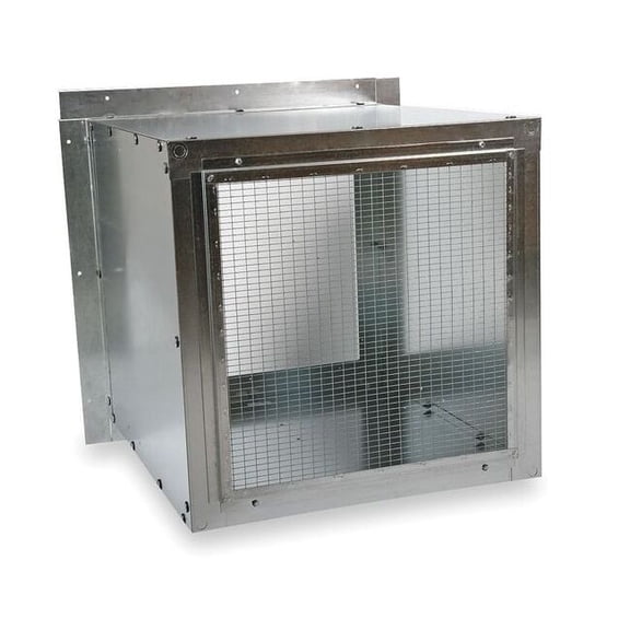 Dayton Wall Housing,20In Bl,Galv Steel,24 1/4In 3FKF7
