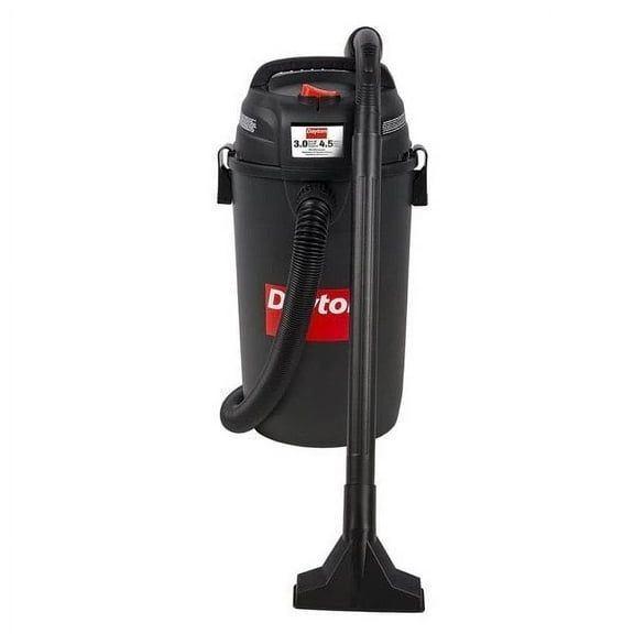 Dayton Wall Mount Shop Vacuum,4 1/2 gal,680 W 61HV94