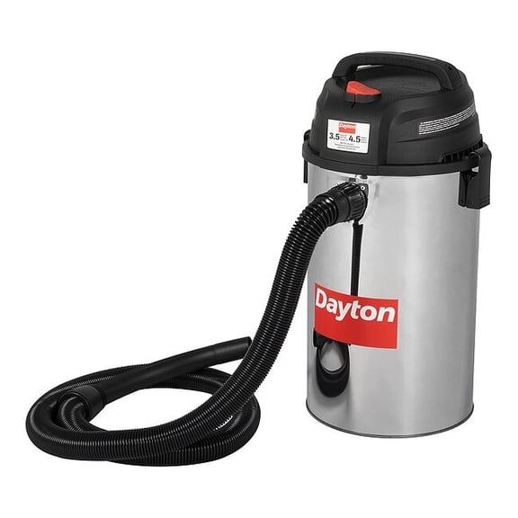 Dayton Wall Mount Shop Vacuum,4 1/2 gal,720 W 61HV95