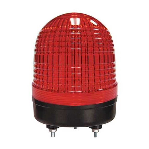 Dayton Warning Light,Red,LED,Stud 26ZT65