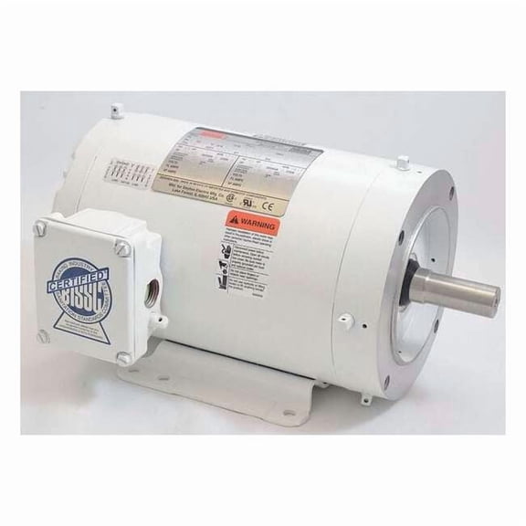 Washdown Motor,3 Ph,TENV,1 HP,1725 rpm 1TRZ2