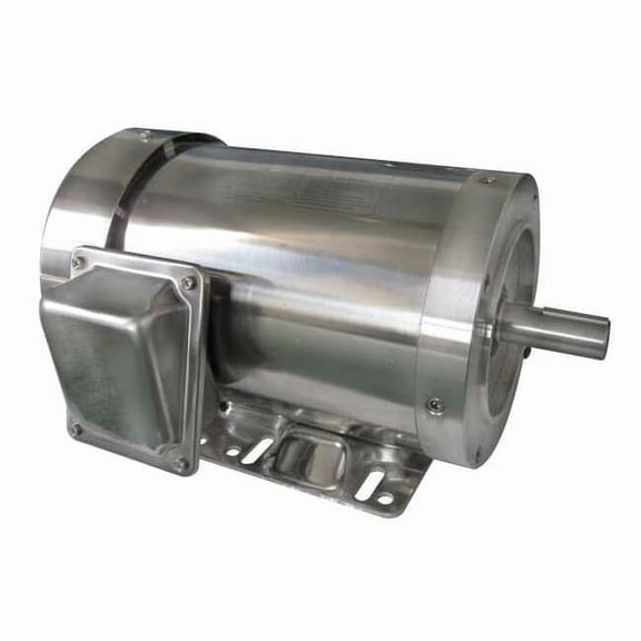 Dayton Washdown Motor,1 HP,3470,56HC,230/460V 6WY40