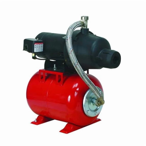 Shallow Well Jet Pump, Plastic, 3/4 HP, Outlet: 1" NPT 4HFA1