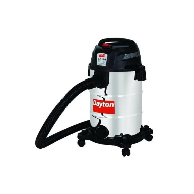 Dayton Shop Vacuum,25 in H,19 in L 61HV90