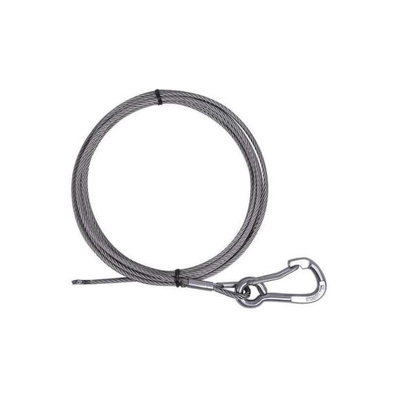 Dayton Winch Cable,SS,1/4 In. x 60 ft. 35Z860