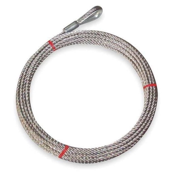 Dayton Wire Rope,100 ft L,3/8 in dia.,2,880 lb 1DLB7