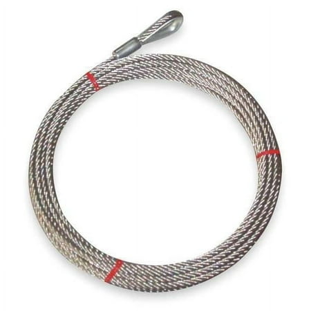 Dayton Wire Rope,100 ft L,5/16 in dia.,1,800 lb 1DLD6