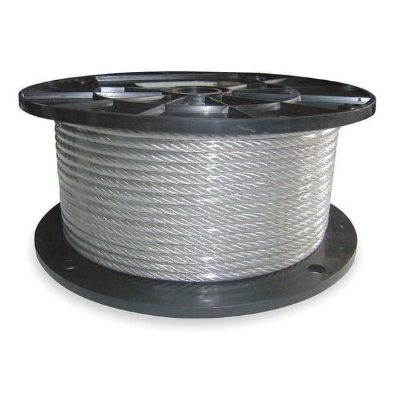 Dayton Wire Rope,25 ft L,3/8 in dia.,3,500 lb 2TAL8