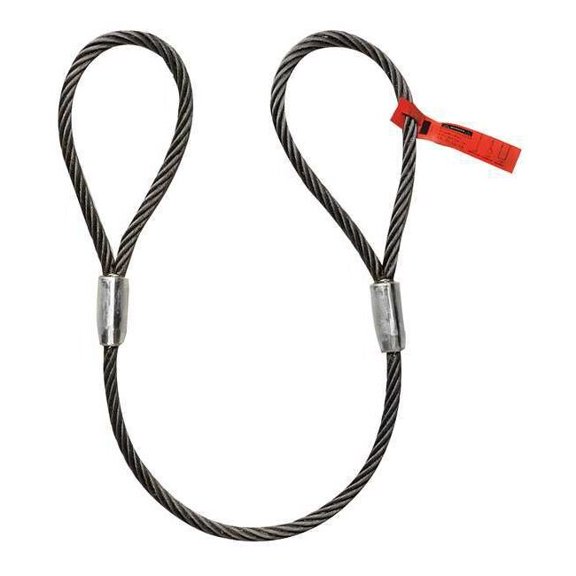 Dayton Sling,Wire Rope,4 ft. 1DNG1