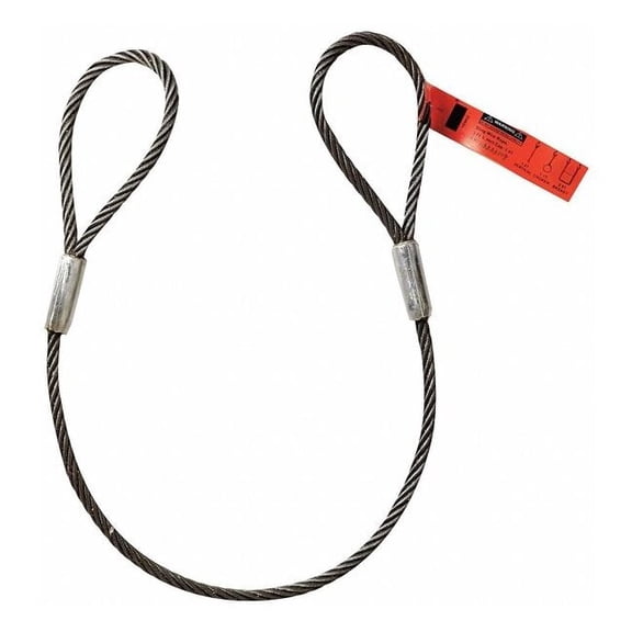 Dayton Sling,Wire Rope,8 ft. 1DNG3
