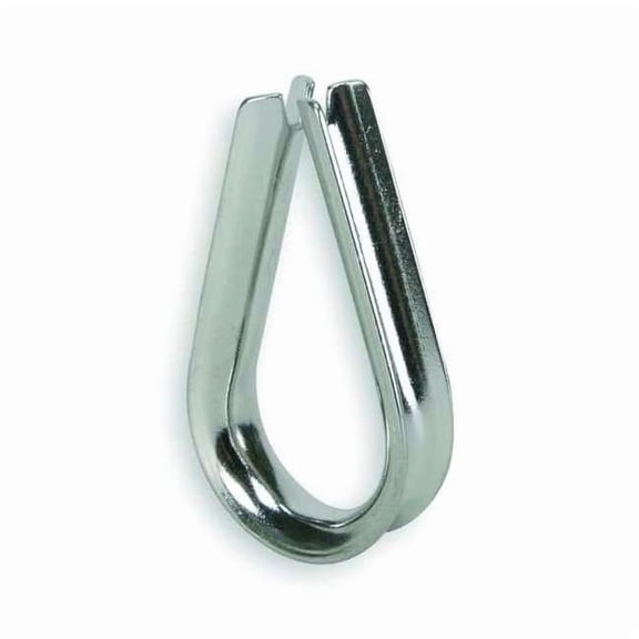 Wire Rope Thimble,3/16 In,Steel,PK25 1DLG2