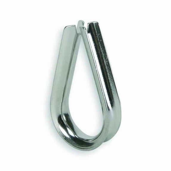 Dayton Wire Rope Thimble,3/16 in,Steel,PK 25 2VKK8