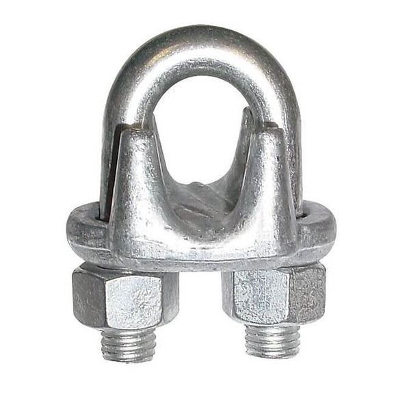 Dayton Wire Rope Clip,3/16 In,Maleable Iron 2VKJ1