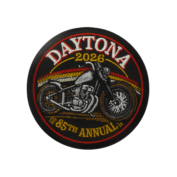 Daytona 2026 85th Annual Motorcycle Event Patch