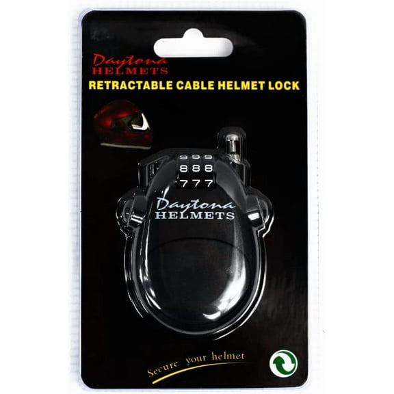 Daytona Helmets Retractable Cable Helmet Lock