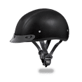 thumbnail image 1 of Daytona Helmets Slim Line Skull Cap D.O.T. Approved Half Shell Motorcycle Helmet, 1 of 6