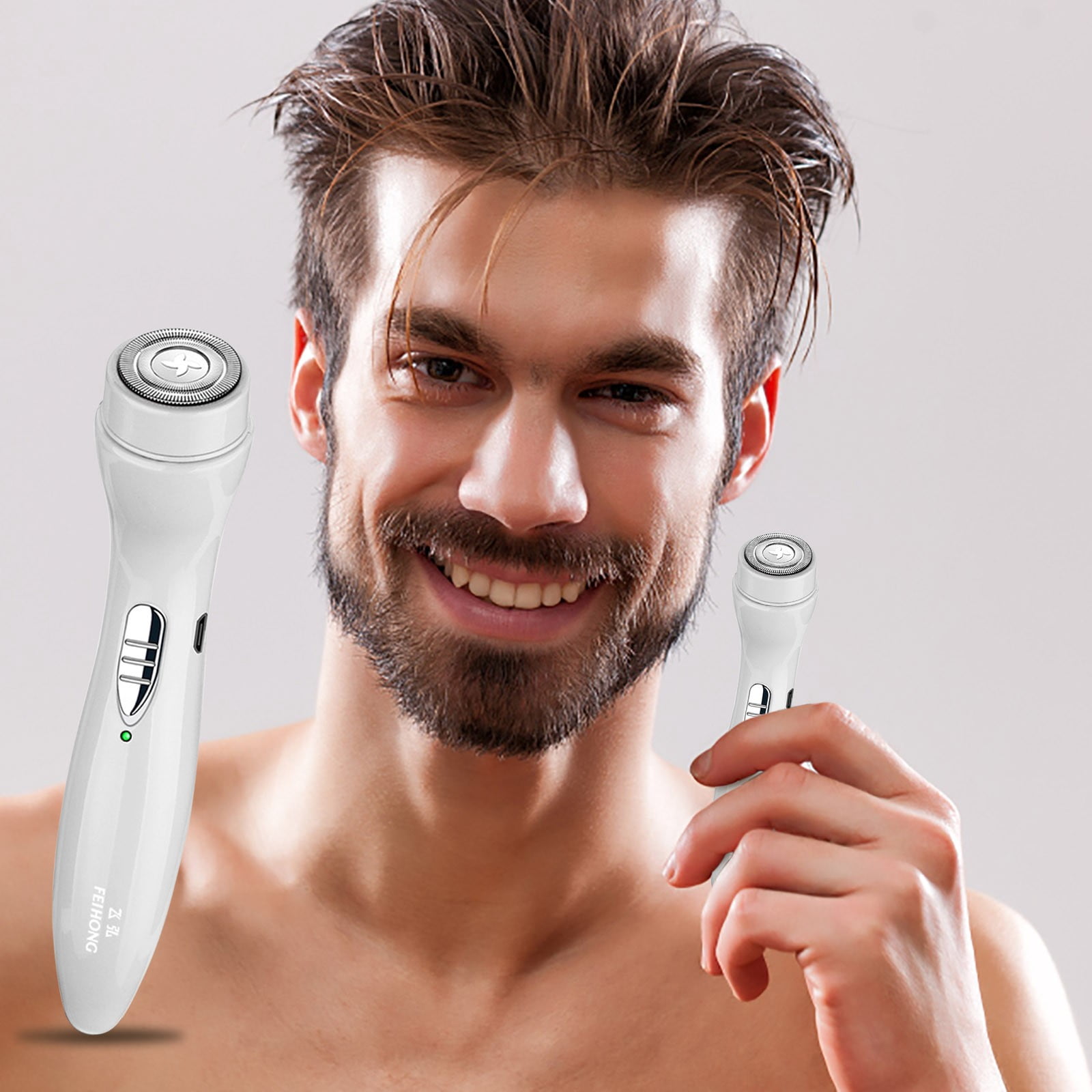 Bald Head Baby Smooth Hair Remover Mens Edgers for Hair Beard Trimmers Men Face for Women Facial Hair Shave Kits for Teen Boys Styling Wand Pencil 302525k Men's with