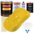 thumbnail image 1 of Daytona Yellow Gallon URETHANE BASECOAT CLEARCOAT Car Paint SLOW Kit, 1 of 6