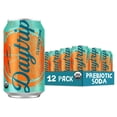 thumbnail image 1 of Daytrip Organic Prebiotic Soda, Clementine, 7g Fiber & 100% DV Vitamin C, 12 fl oz (Pack of 12), 1 of 5