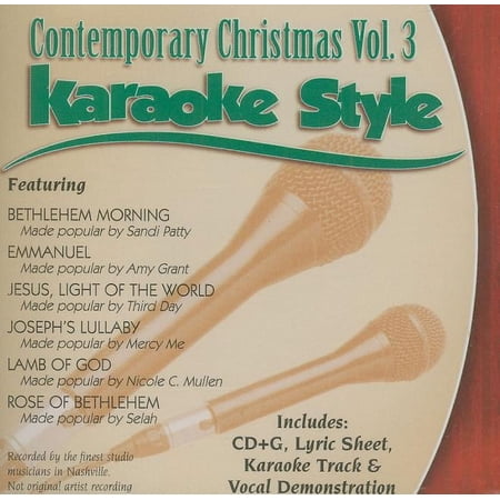 Daywind Karaoke Style: Contemporary Christmas, Volume 3 (Audiobook)