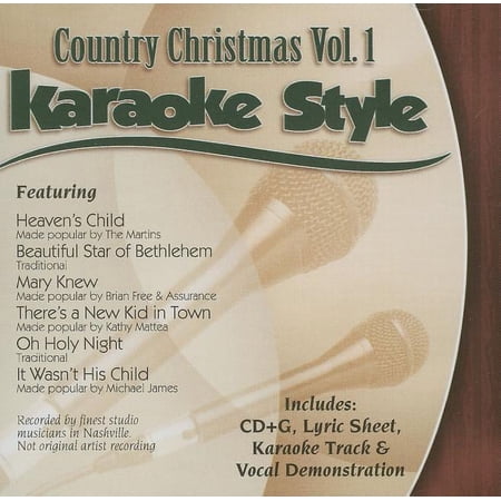 Daywind Karaoke Style: Country Christmas, Volume 1 Karaoke Style (Audiobook)