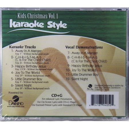 Daywind Karaoke Style: Kids Christmas, Vol. 1 (CD)