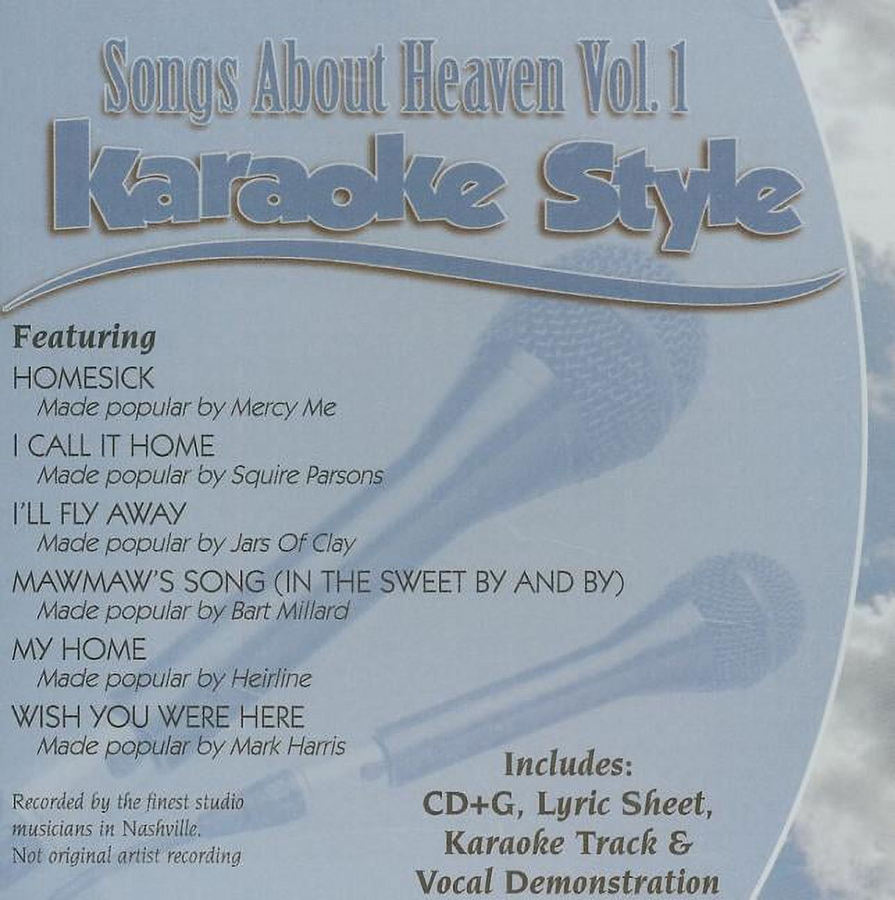 DAYWIND TRAX Daywind Karaoke Style: Songs about Heaven, Volume 1: Karaoke Style (Other)