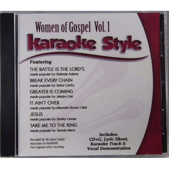 Daywind Karaoke Style: Women Of Gospel Vol. 1 (CD)
